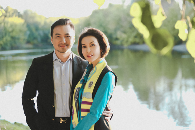 Chi Bảo và Thanh Mai trong Tình khúc Bạch Dương.