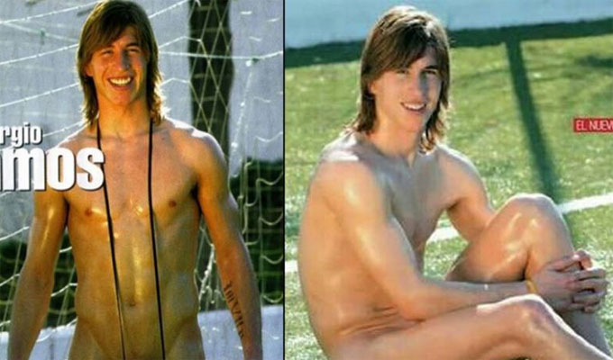 Sergio Ramos nhận lời khỏa thân trên tạp chí Interviu. Ảnh: NS.