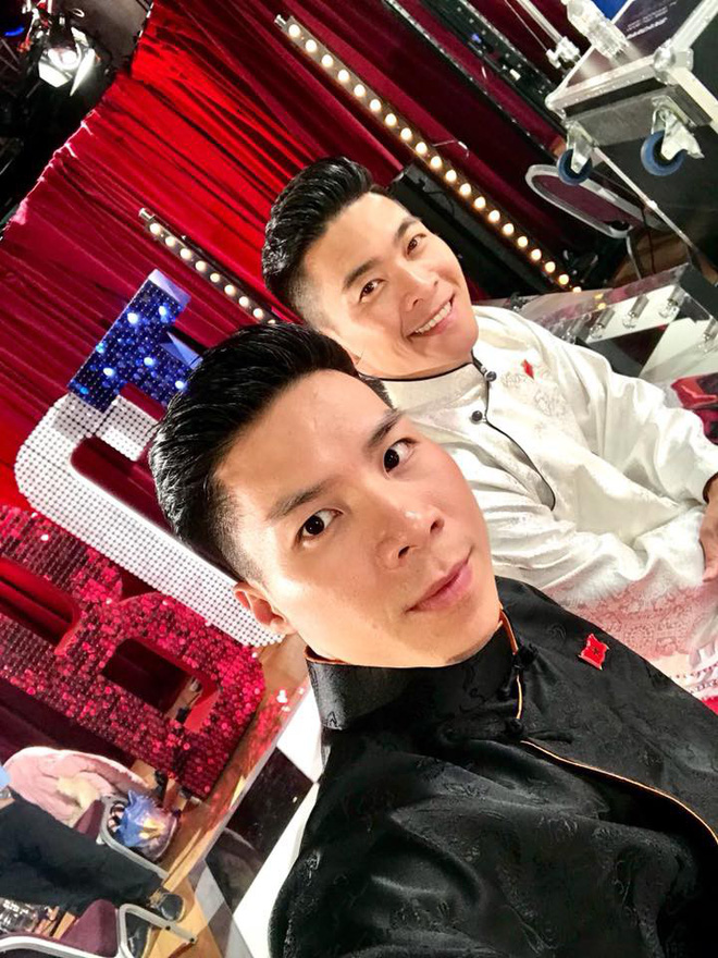 Hoàng tử xiếc Quốc Cơ - Quốc Nghiệp diện áo dài Việt tại Britains Got Talent - Ảnh 1. Hoàng tử xiếc Quốc Cơ - Quốc Nghiệp diện áo dài Việt tại Britains Got Talent - Ảnh 1.