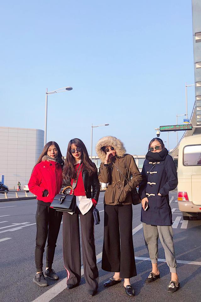 Bộ ba mỹ nhân Vbiz trên đất Hàn: Thời tiết lạnh thấu nhưng vẫn xinh đẹp và mặc chất chẳng kém sao nữ Kbiz nào - Ảnh 1.